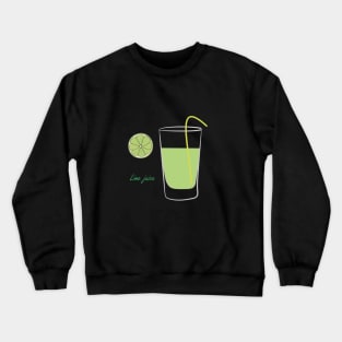 Fruit juice. Crewneck Sweatshirt